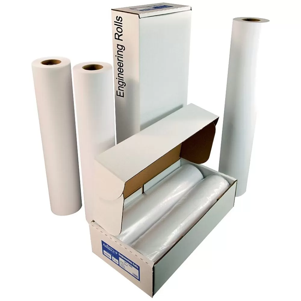 Alliance Wide Format Bond Paper Roll, 36" x 200', 2/Carton (36210) Shop