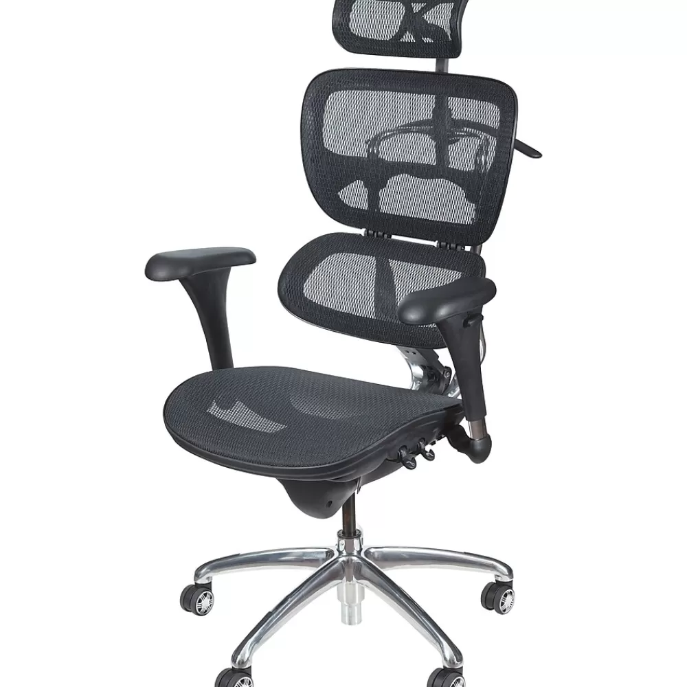 Balt Butterfly Ergonomic Mesh Swivel Executive Chair, Black (34729) Flash Sale