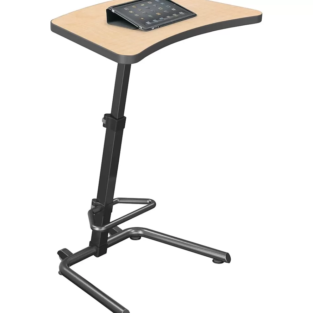 Balt Up-Rite Student 43"H Adjustable Desk, Laminate (90532-7909-BK) Best Sale