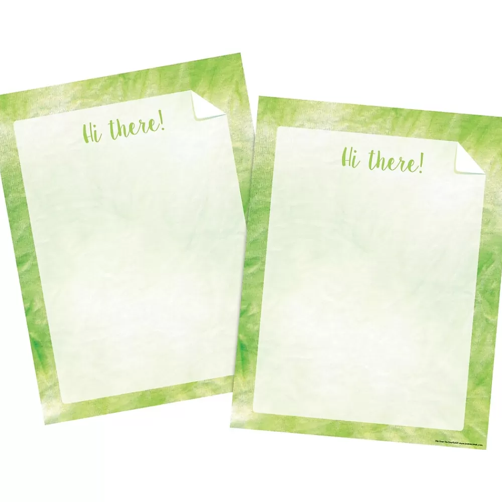 Barker Creek Lime Tie-Dye Computer Paper Pack, 100 Sheets/Set (4339) Cheap