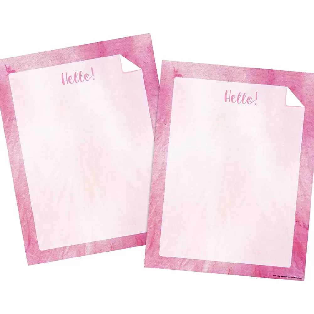 Barker Creek Pink Tie-Dye Computer Paper Pack, 100 Sheets/Set (4340) Shop