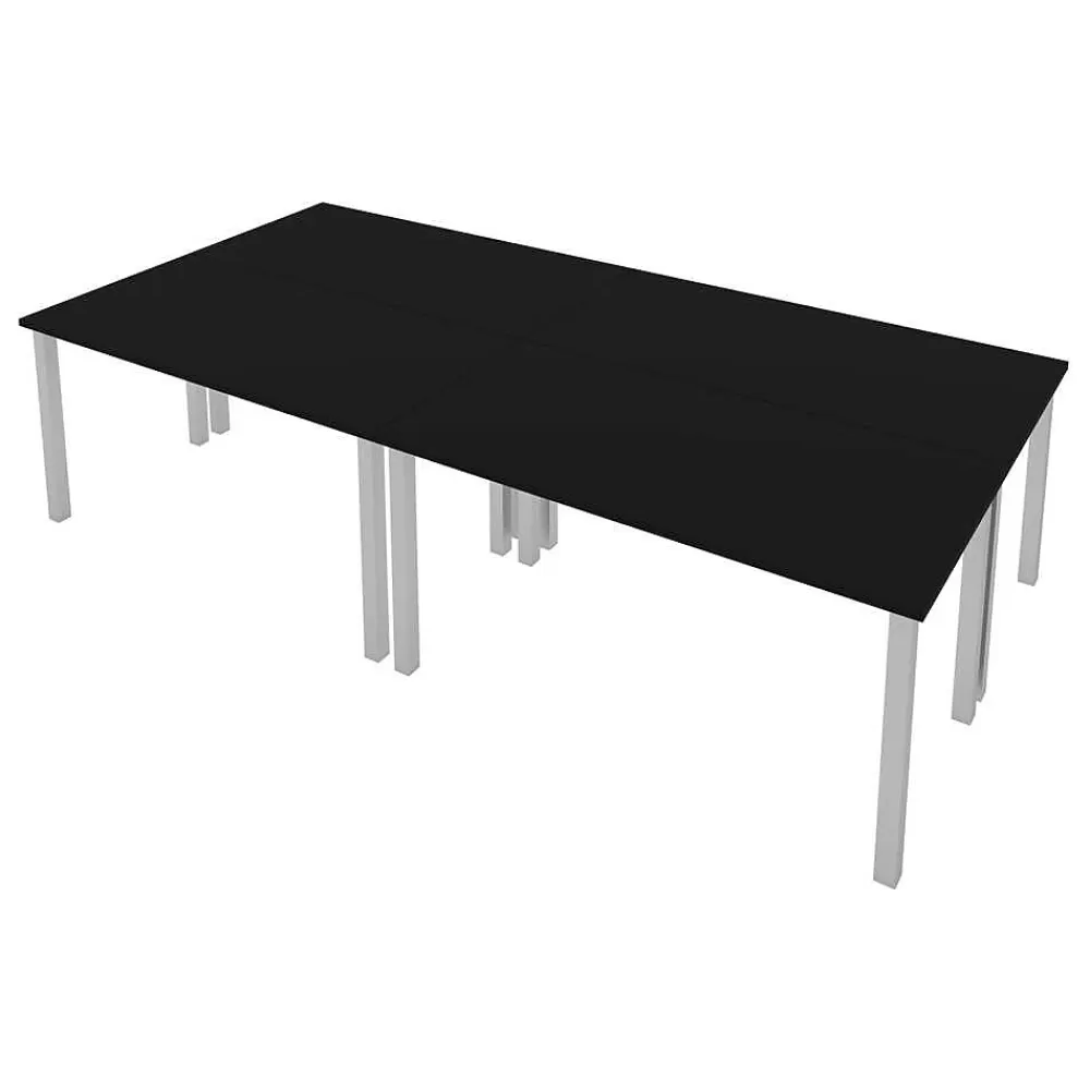 bestar Universel 60" Table Desk, Black (65901-000018) Hot