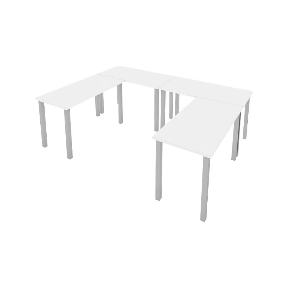 bestar Universel 48" Table Desk, White (65900-000017) Store