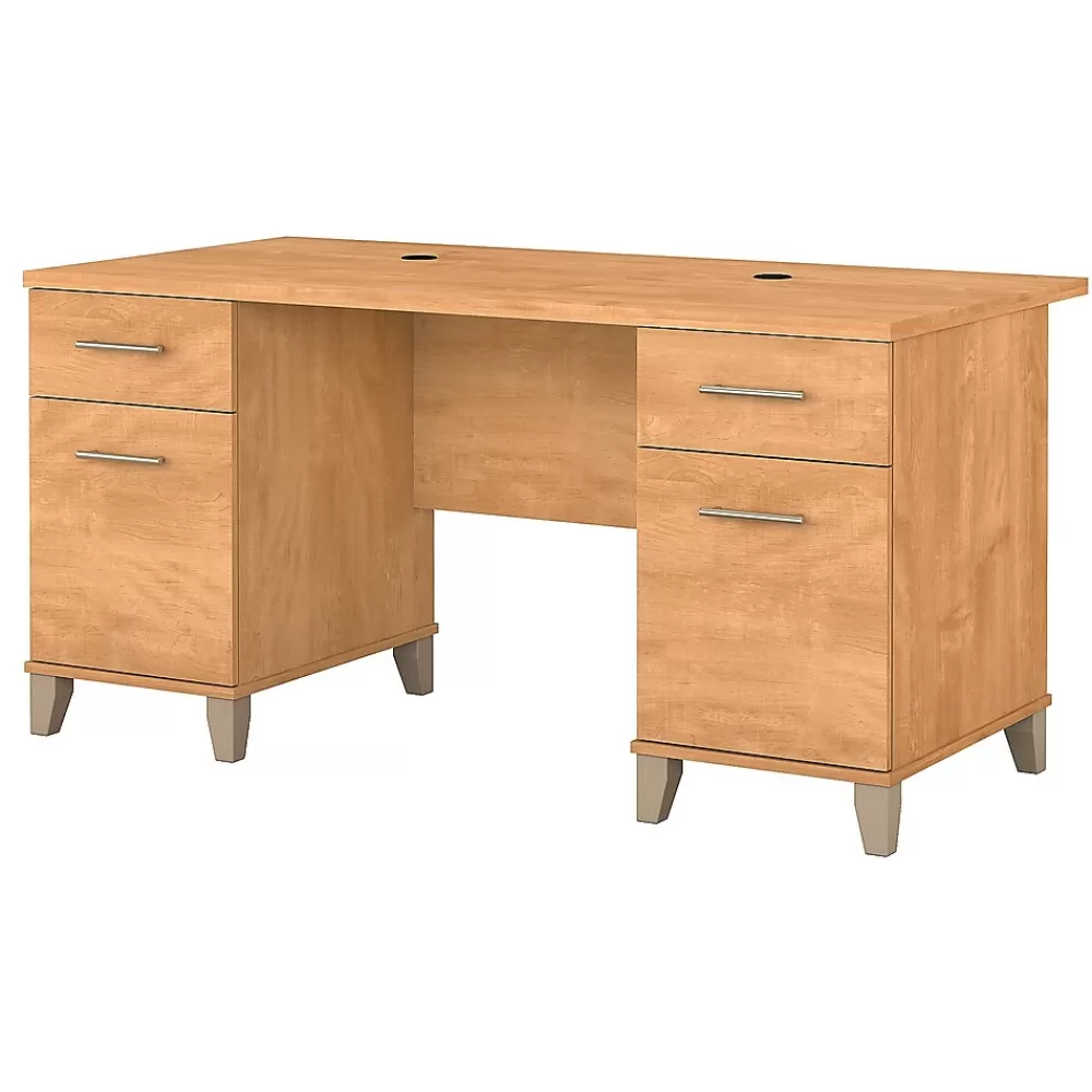 Bush Furniture Somerset 60"W Desk, (WC81428) Maple Cross Cheap