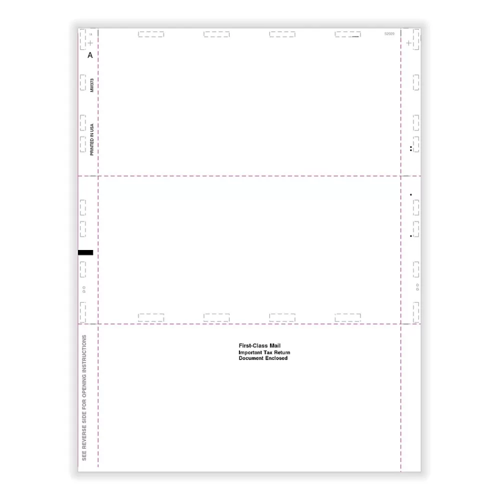 ComplyRight 2024 1099 Tax Form, 1-Part, 500 (PSB99Z) Best