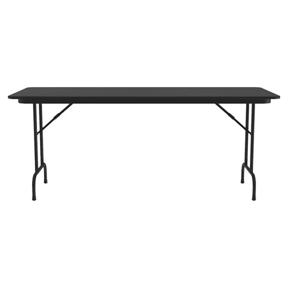 Correll Folding Table, 60" x 30", Black (CF3060TF-07) Online