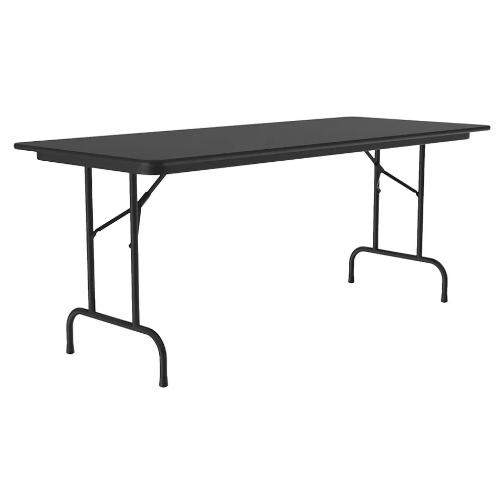 Correll Folding Table, 60" x 30", Black (CF3060TF-07) Online