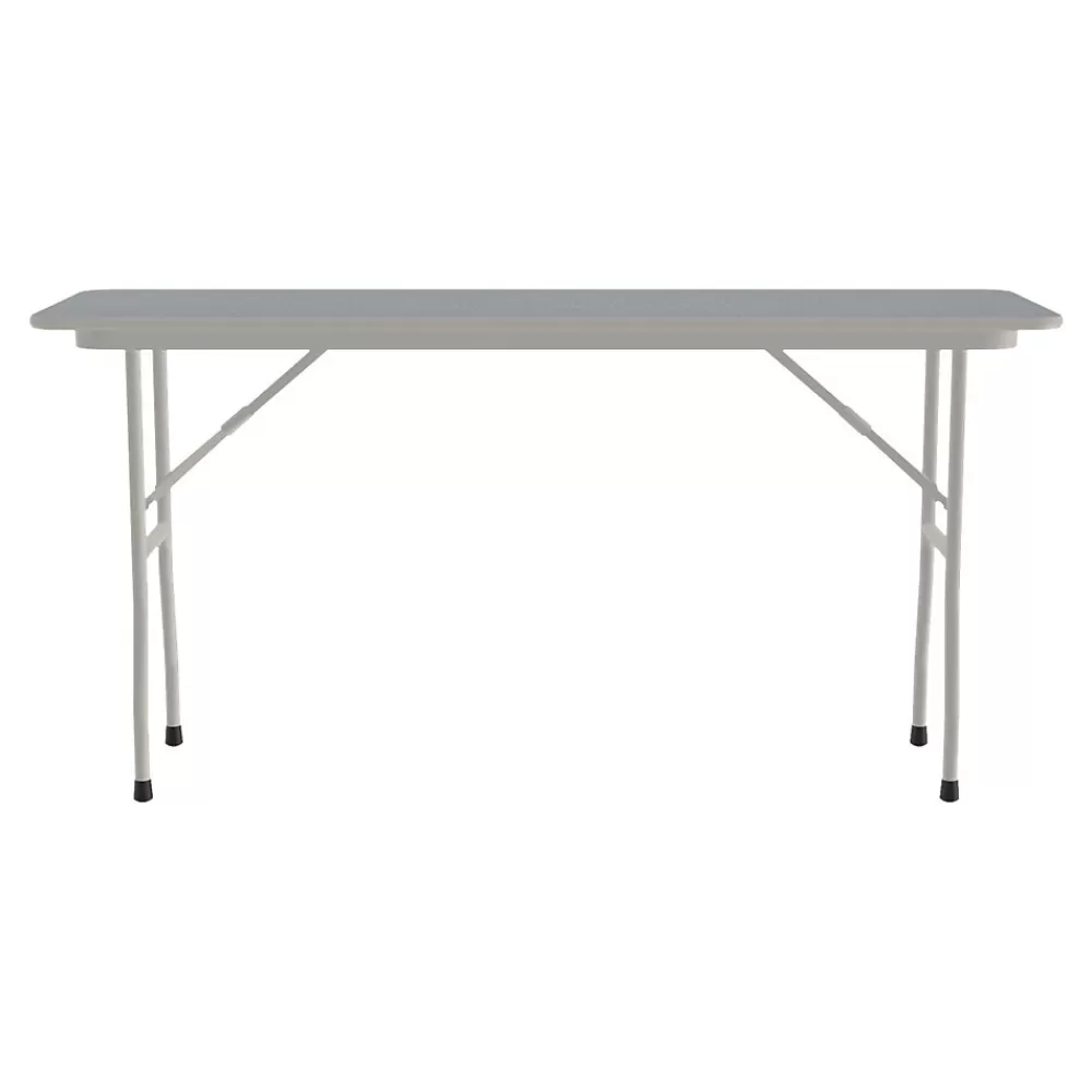 Correll Folding Table, 72" x 18", Gray (CF1872TF-15) Outlet