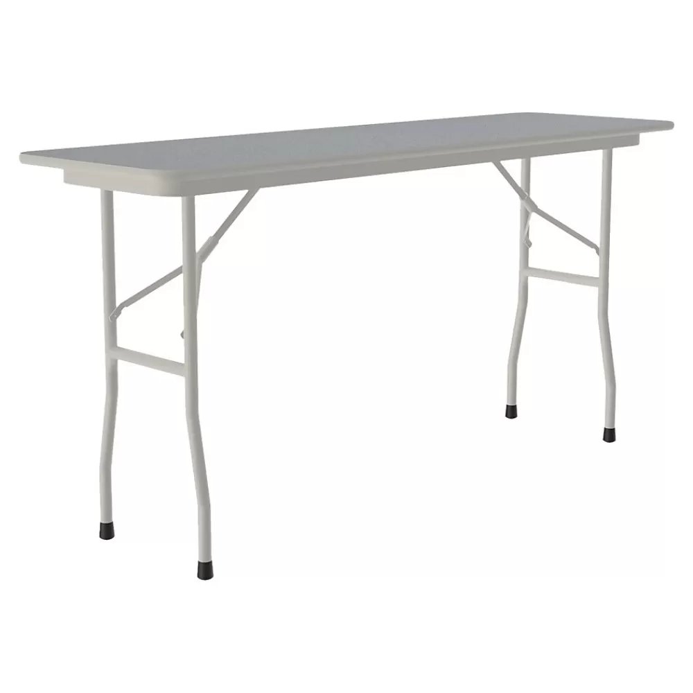 Correll Folding Table, 72" x 18", Gray (CF1872TF-15) Outlet