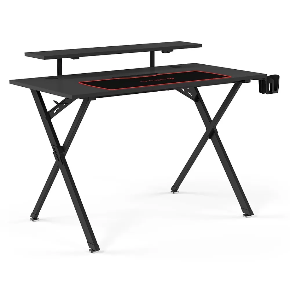 Emerge Vizon 47"W Gaming Desk, (59260) Black Outlet