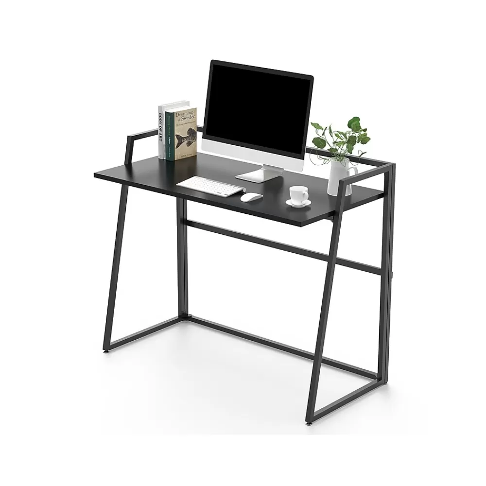 Eureka Ergonomic 33"W Computer Desk, Black (CD002) Flash Sale