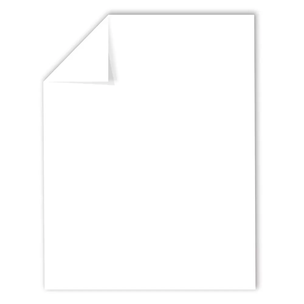 Exact 110 lb. Index Paper, 8.5" x 11", White, 250 Sheets/Pack (40508) Hot