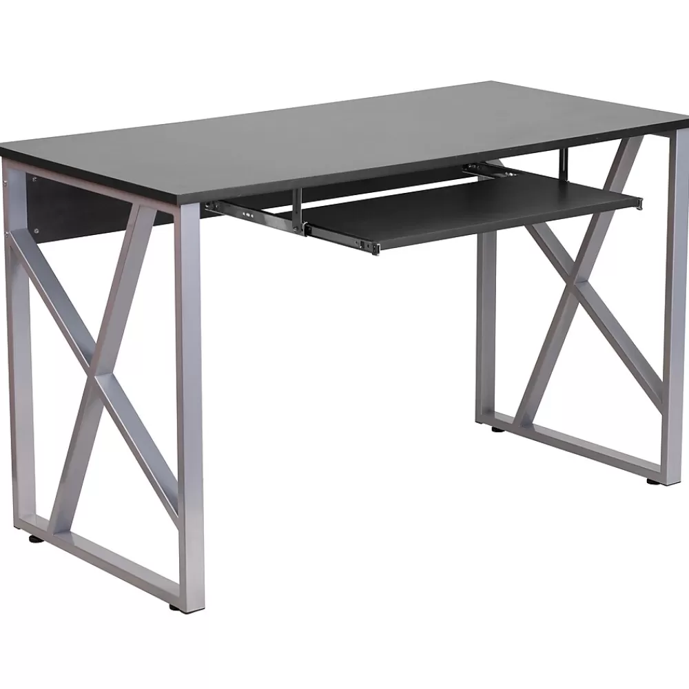 Flash Furniture 48"W Computer Desk, Black (NANWK004) Store