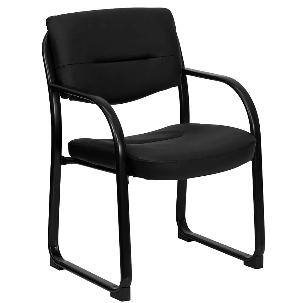 Flash Furniture LeatherSoft Executive Chair, Black (BT-510-LEA-BK-GG) Discount