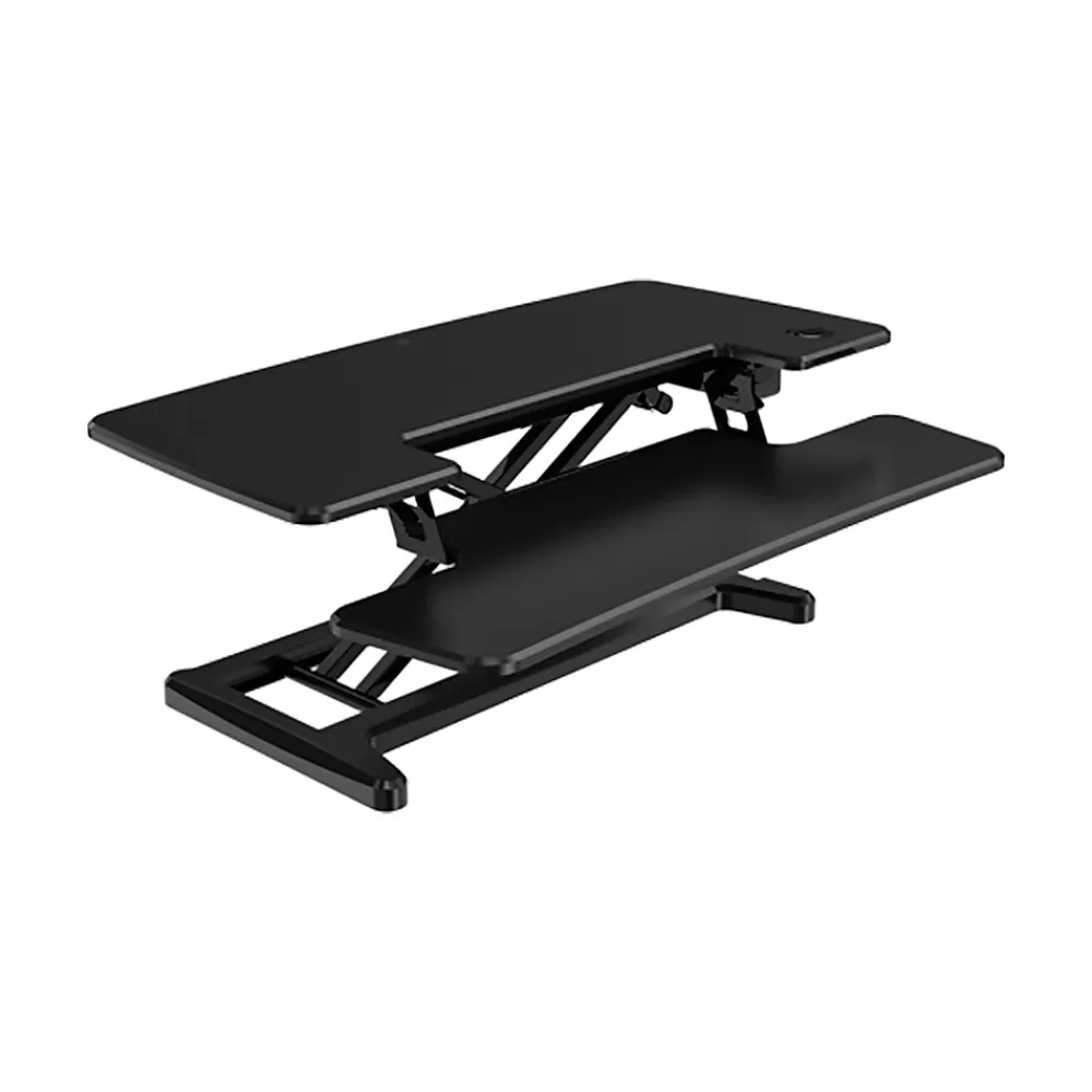 FlexiSpot 36"W Electric Standing Desk Converter, Black (EM7MB) Best Sale