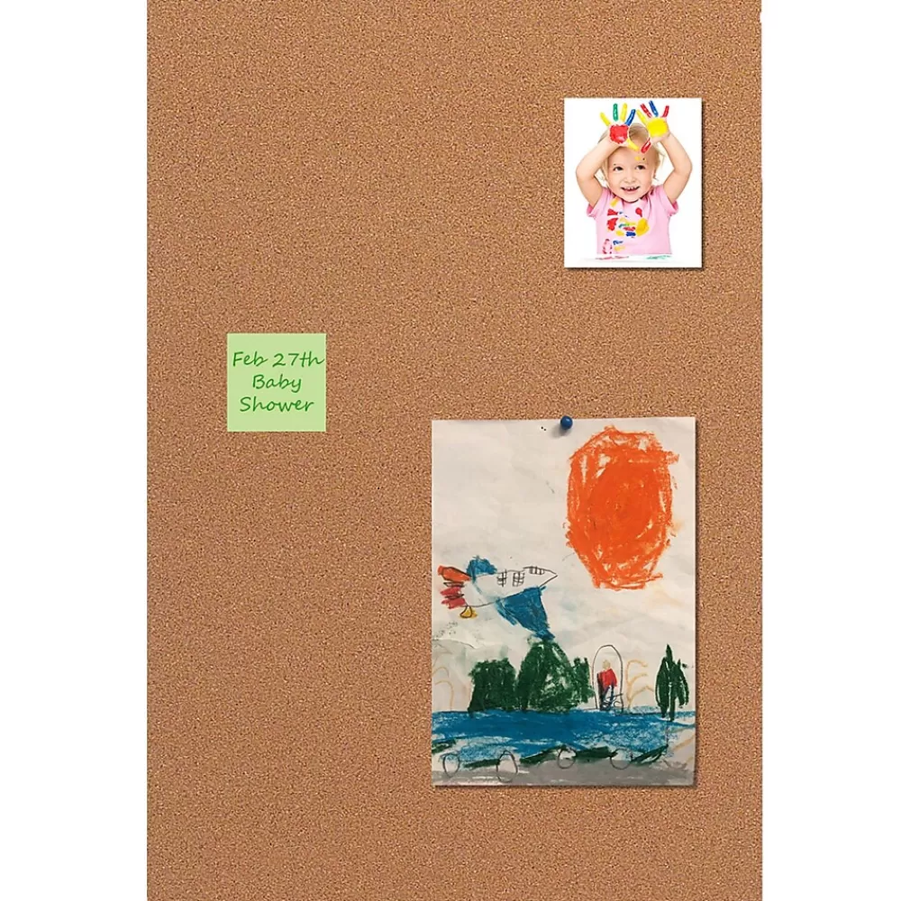Flipside Products Cork Panel, 12.5" x 26", Pack of 3 (FLP37012-3) Fashion