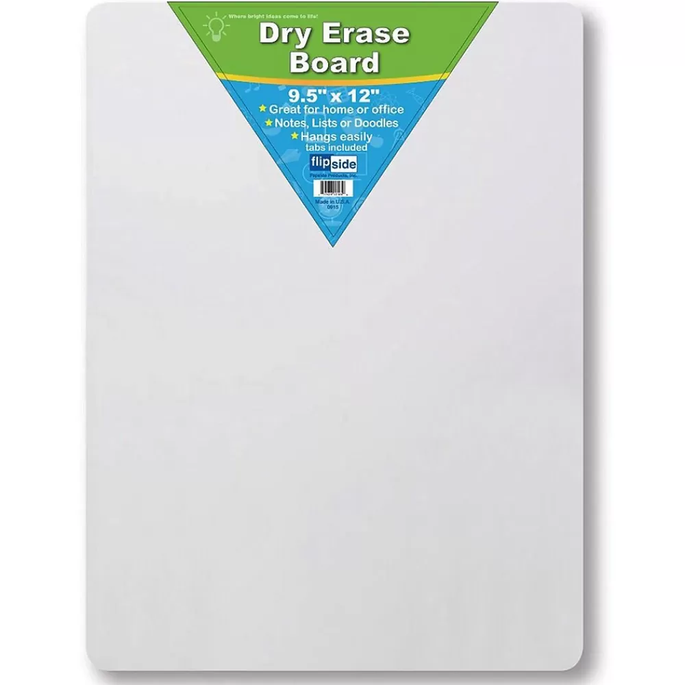 Flipside Total Erase Dry-Erase Whiteboard, 0.79' x 1', 4/Pack (FLP10065) Online