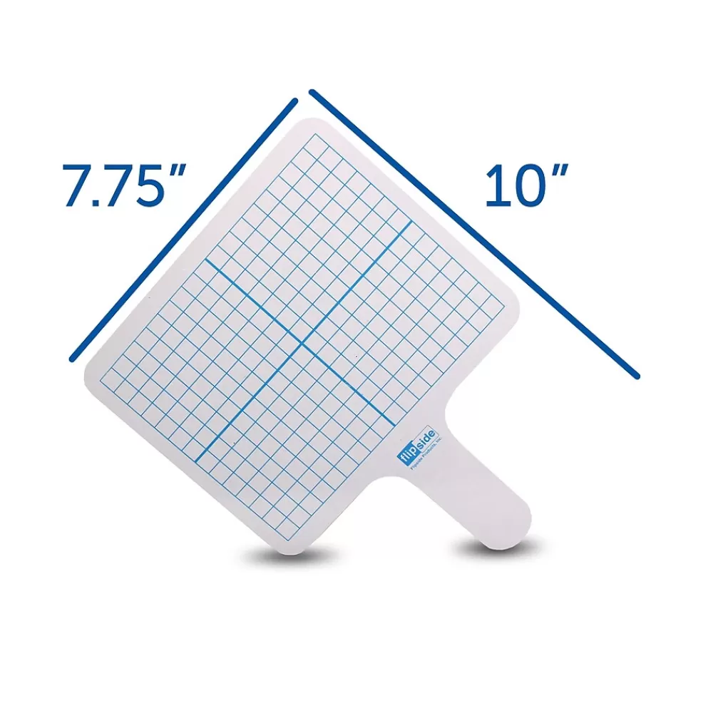 Flipside Two Sided Rectangular Dry Erase Whiteboard Set, 7.75" x 10", 12/Set (FLP18125) Best Sale