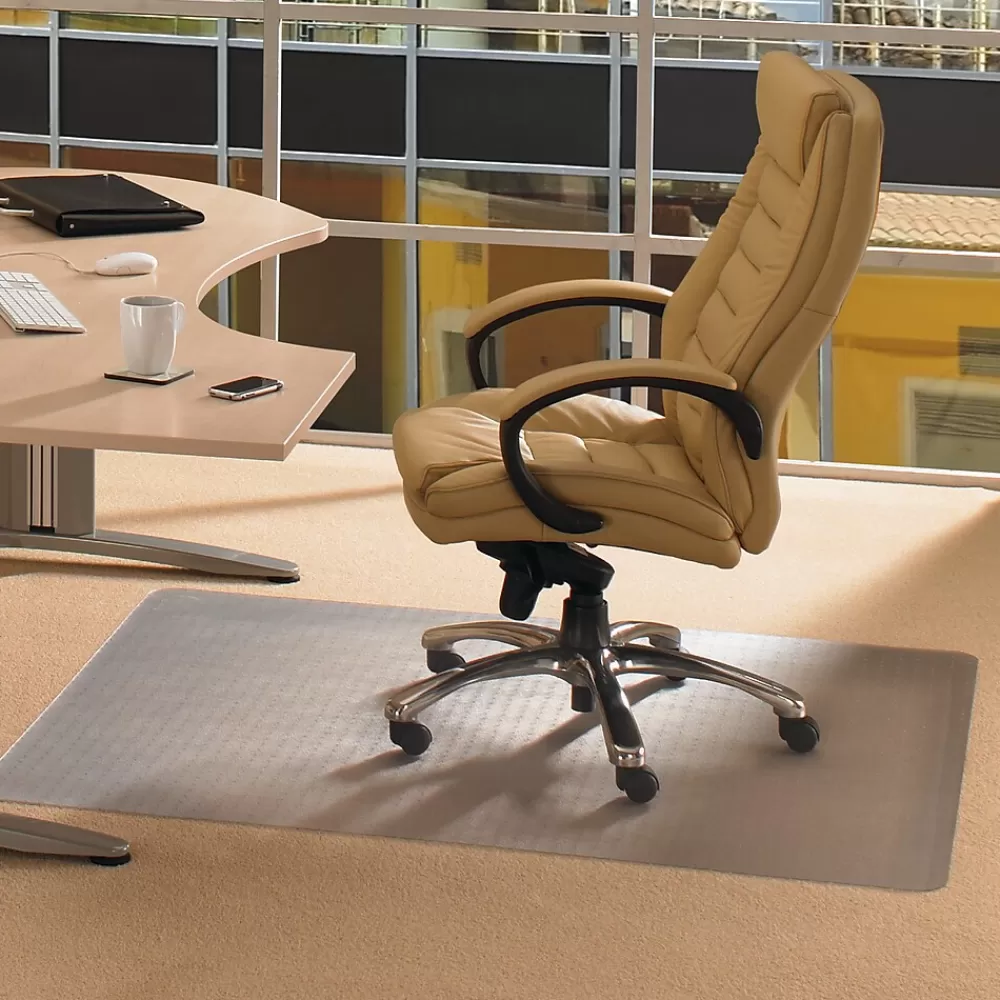 Floortex Advantagemat Carpet Chair Mat, 30" x 48", Designed for Low-Pile Carpet, Clear PVC (FC1175120EV) Sale