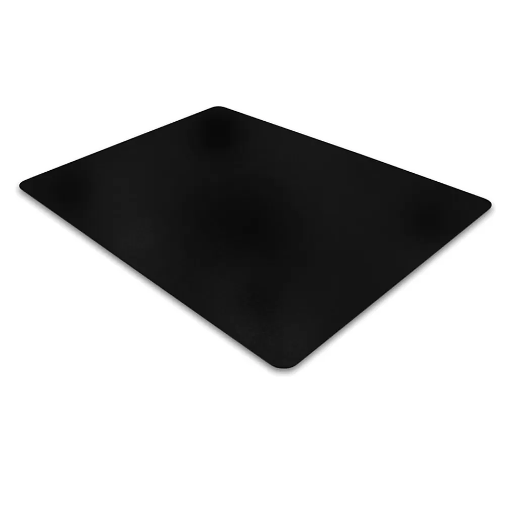Floortex Advantagemat Chair Mat , 29.5" x 47", Designed for Low-Pile Carpet, Black Vinyl (FC113047LEBV) Hot