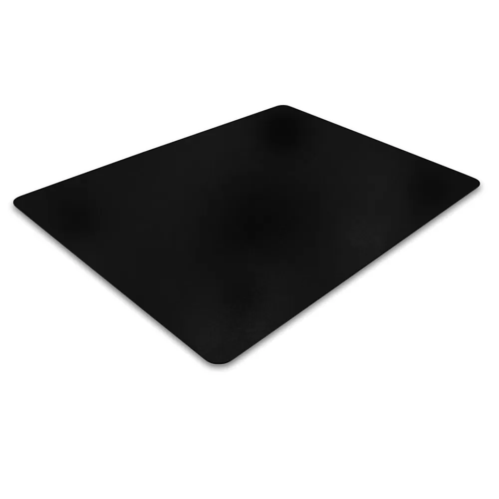 Floortex Advantagemat Hard Floor Chair Mat, 48" x 60", Black Vinyl (FR124860HEBV) Cheap