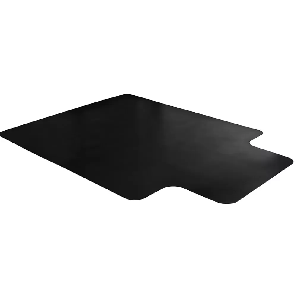 Floortex Advantagemat Hard Floor Chair Mat with Lip, 36" x 48", Black Vinyl (FC123648HLBV) Discount