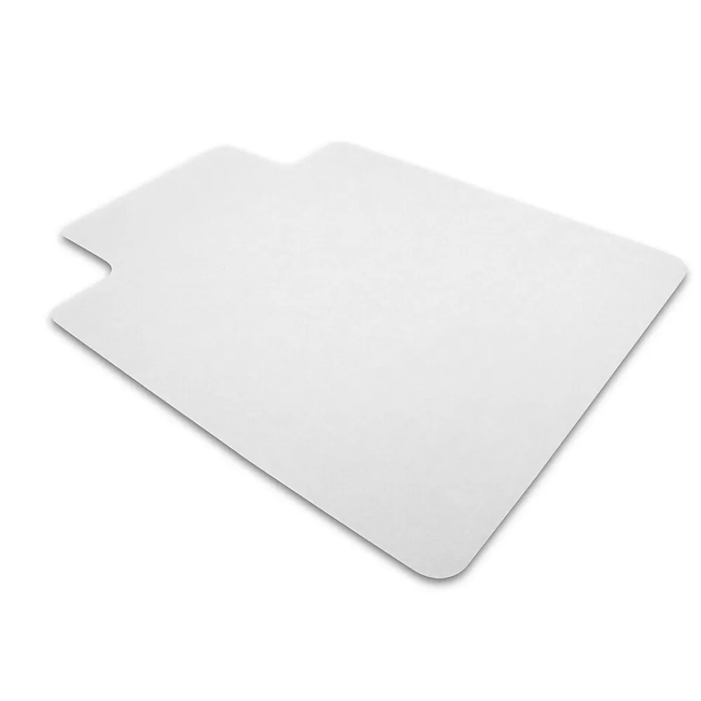 Floortex Cleartex Unomat Carpet & Hard Floor Chair Mat with Lip, 35" x 47", Low-Pile, Clear (128920LRA) Hot