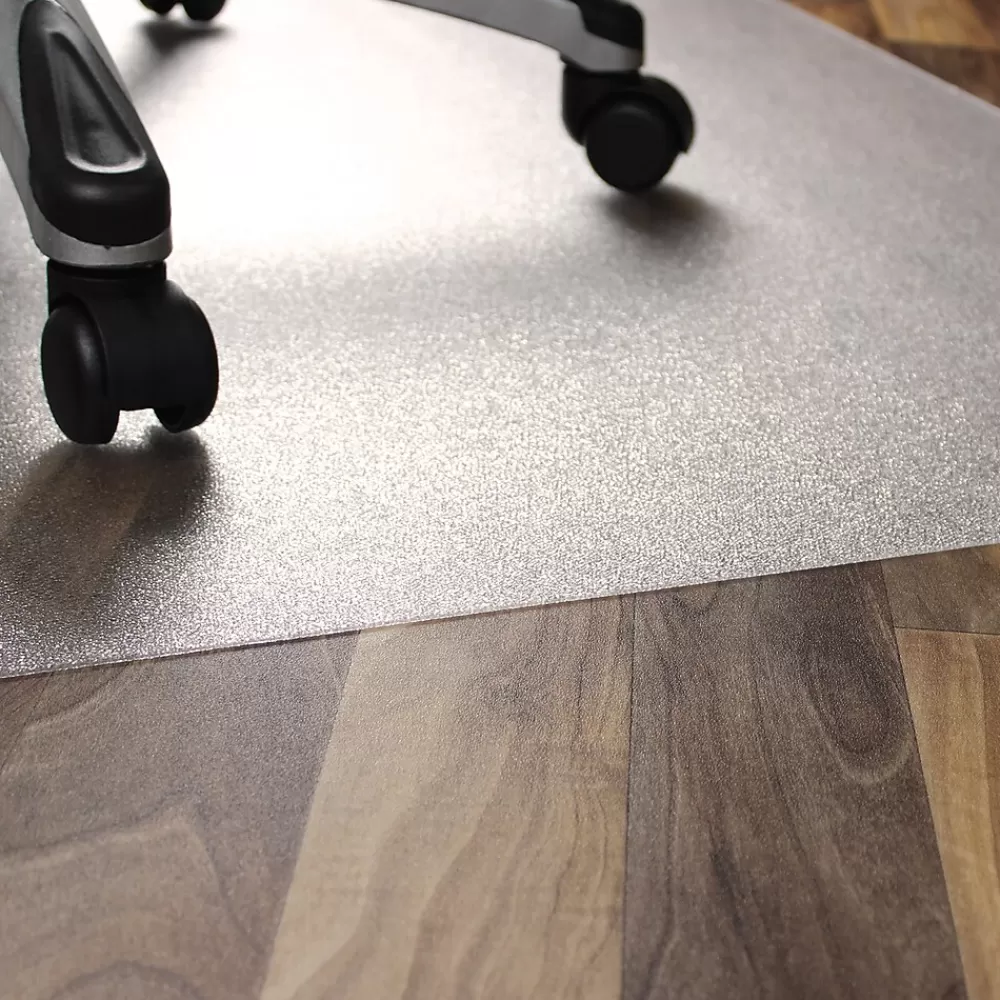 Floortex Ecotex BioPlus Hard Floor Chair Mat, 35" x 47", Clear Bio Based Polycarbonate (NCCMFLBS0002) Online