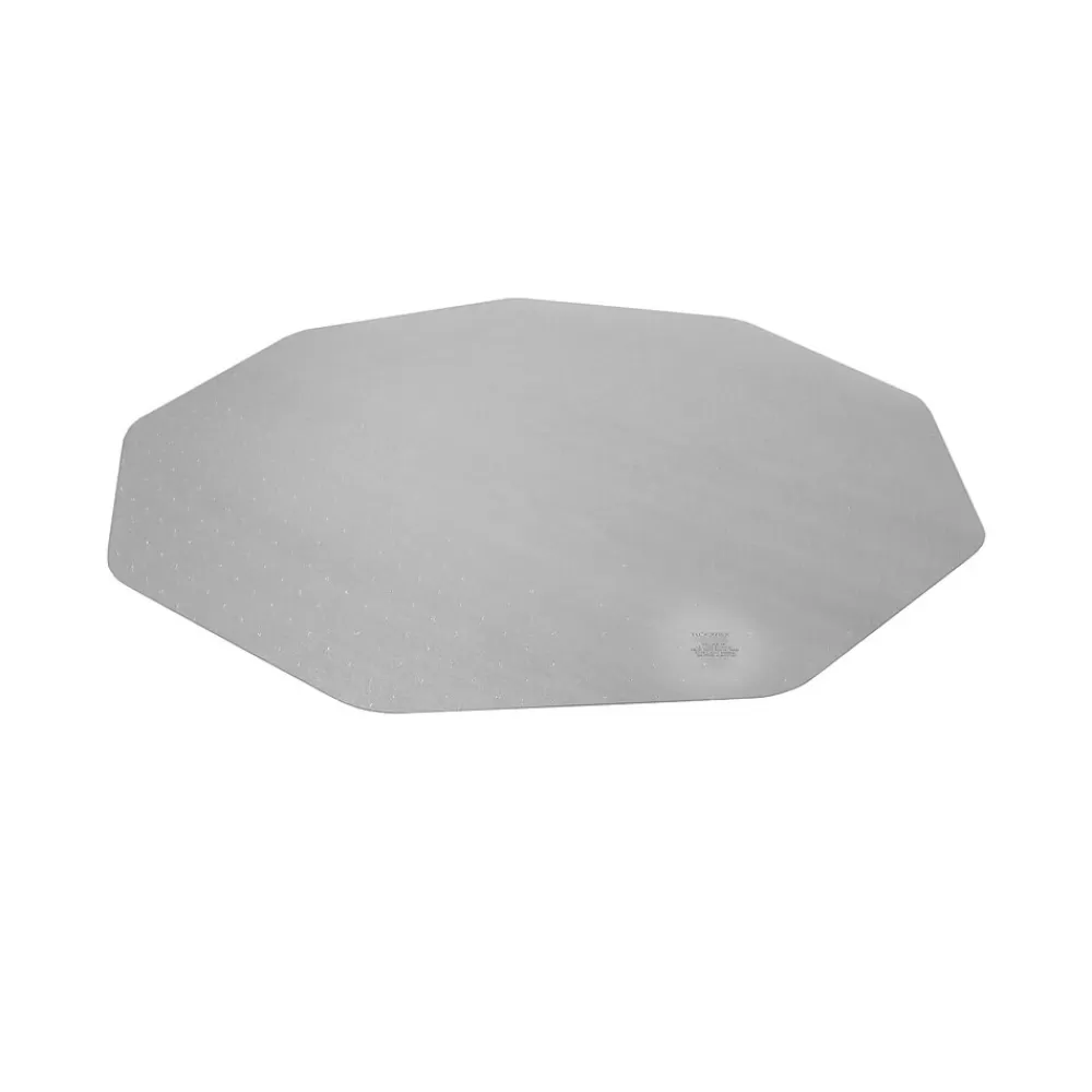 Floortex 9Mat Carpet Gaming Chair Mat, 38" x 39", Designed for Low/Medium-Pile Carpet, Clear Polycarbonate (FC111001009R) Cheap