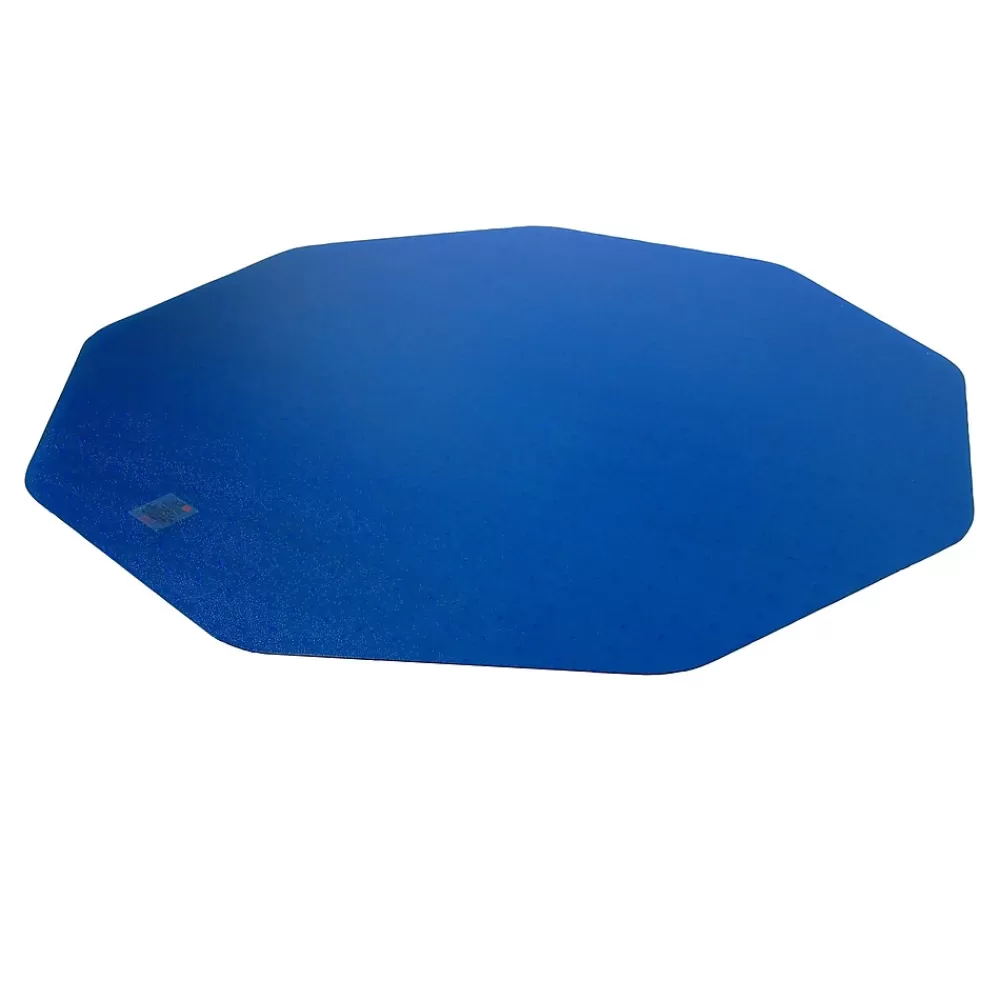 Floortex 9Mat Hard Floor Gaming Chair Mat, 38" x 39", Blue Polycarbonate (FC121001009RBL) Store