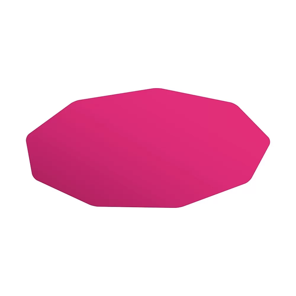 Floortex 9Mat Hard Floor Gaming Chair Mat, 38" x 39", Pink Polycarbonate (FC121001009RC) Best