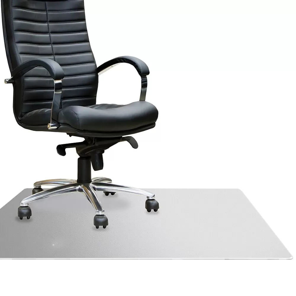 Floortex Megamat Carpet & Hard Floor Chair Mat, 46" x 60", Clear Polycarbonate (FCM121525ER) Shop