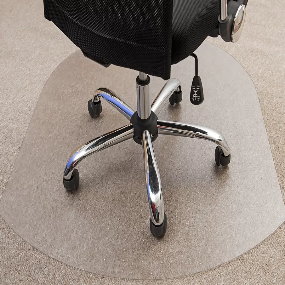 Floortex Ultimat Carpet Chair Mat, 39 x 49", Designed for Medium-Pile Carpets, Clear Polycarbonate (119923SR) Best Sale