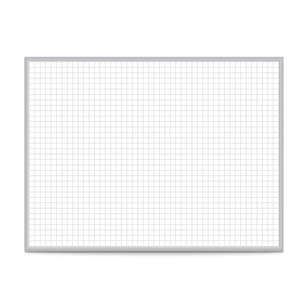 Ghent 1" x 1" Grid Whiteboard, 4'H x 8'W (GRPM221G-48) Sale