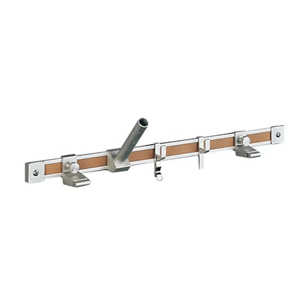 Ghent Aluminum Maprail with Cork Posting Strip, 1" x 6" (GH-MR61) Flash Sale