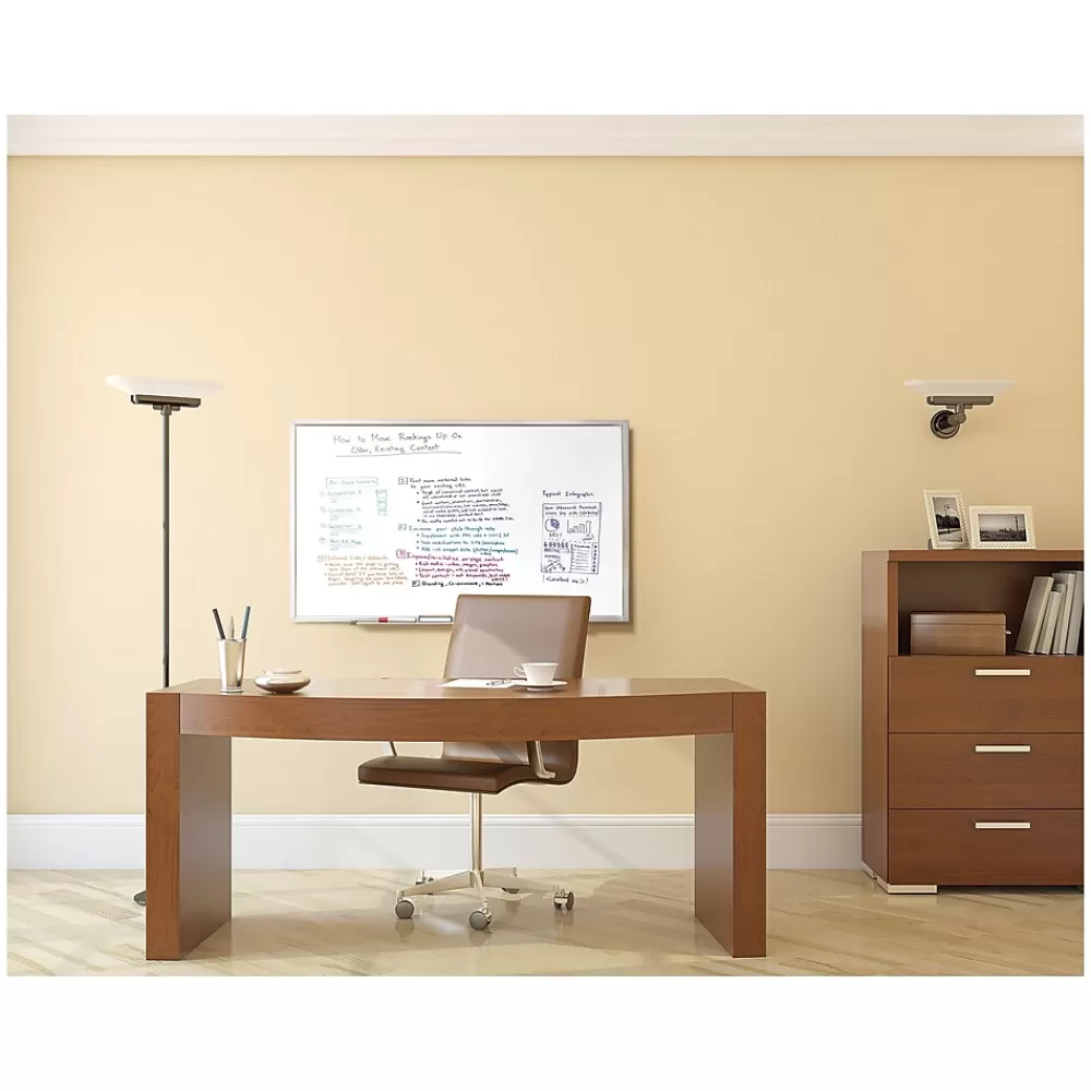 Ghent M2 Series Laminate Dry-Erase Whiteboard, Aluminum Frame, 4' x 3' (M2-34-1) Cheap