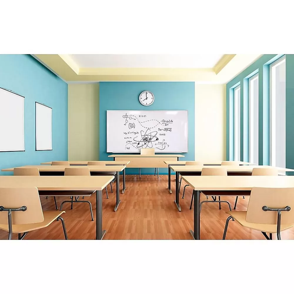 Ghent M1 Series Porcelain Dry-Erase Whiteboard, Aluminum Frame, 10' x 4' (M1-410-4) Flash Sale
