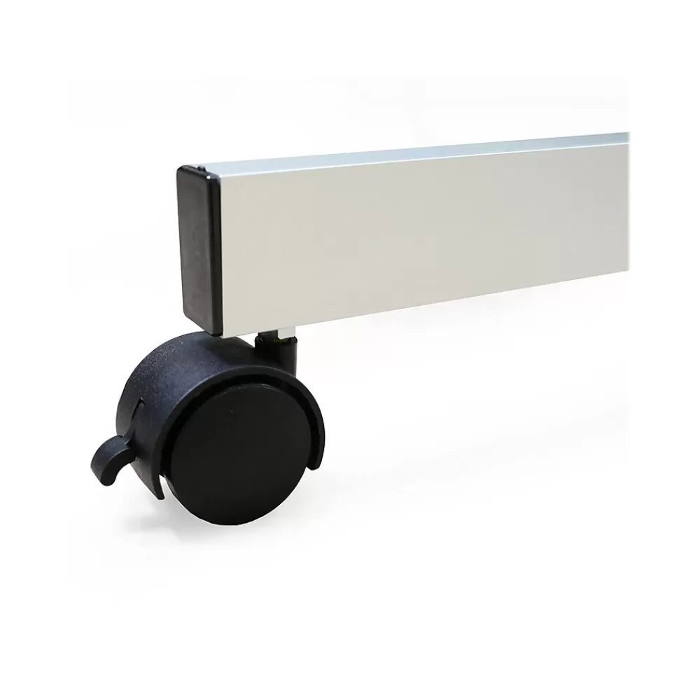 Ghent Porcelain Mobile Dry-Erase Whiteboard, Aluminum Frame, 8' x 4' (ARM1M148) Sale