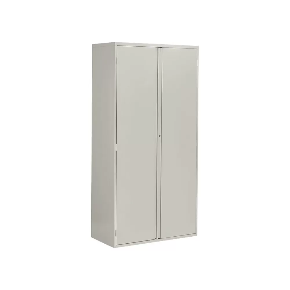 Global 9300 Series 72" Metal Storage Cabinet with 4 Shelves, Designer White (9336P-S72LDWT) Hot