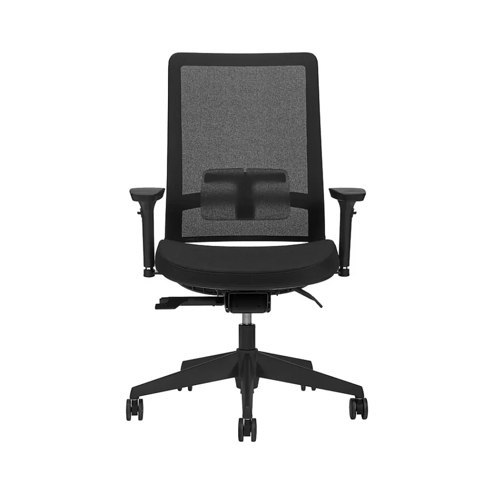 Global Factor Mesh Back Fabric Task Chair, Black (55408BKFU85) Cheap