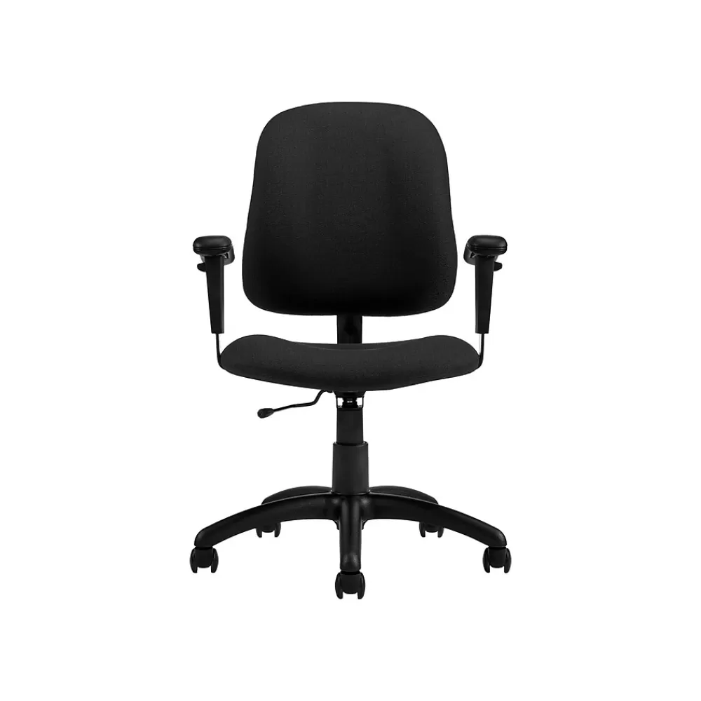 Global Goal Polyester Task Chair, Carbon (223763NBKFU85) Sale