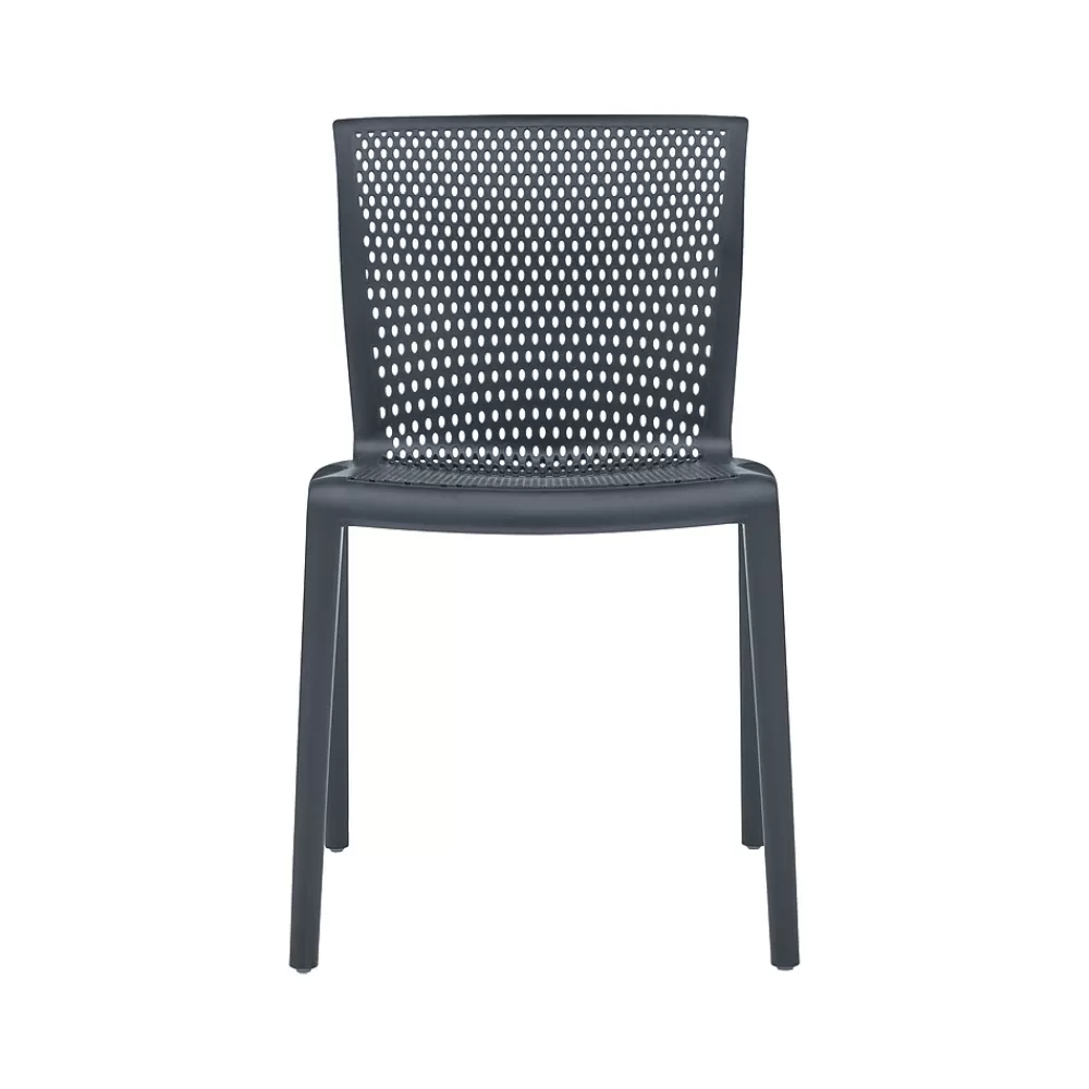 Global Spyker Plastic Banquet/Reception Chair, Char (6791CHA) Best