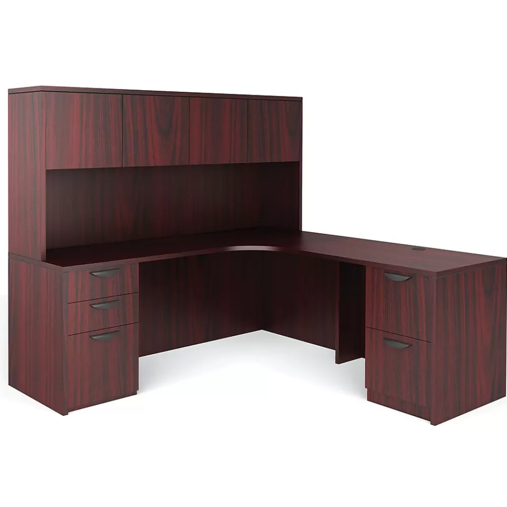 Global Superior BUNDLE12 Workstation, Mahogany Outlet