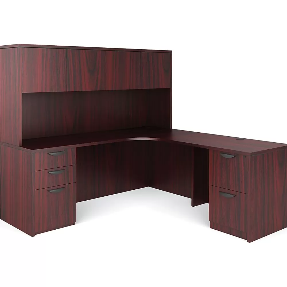 Global Superior BUNDLE12 Workstation, Mahogany Outlet