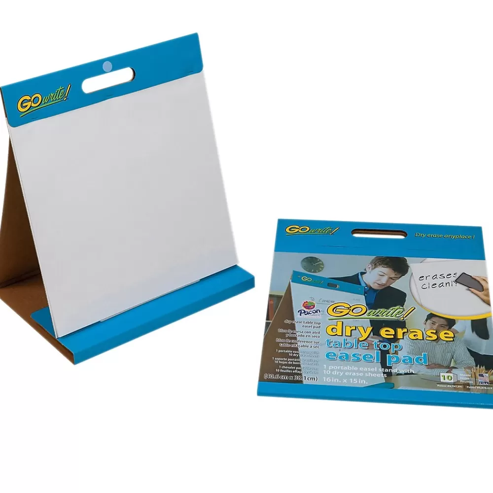 GoWrite! Tabletop Easel Pad, 15" x 16", 10 Sheets/Pad (PACTEP1615) Online