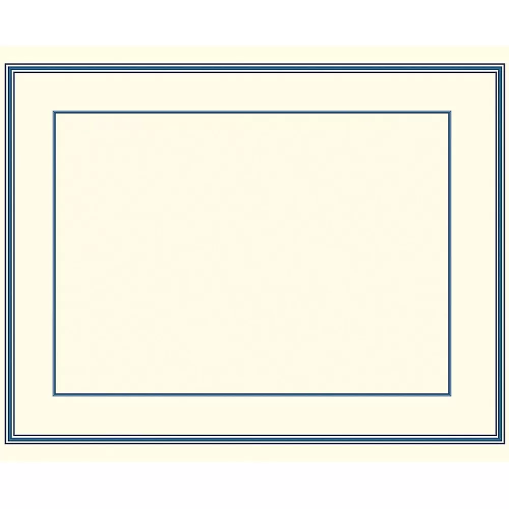 Great Papers Certificates, 8.5" x 11", Beige and Blue, 15/Count (20103774) Cheap