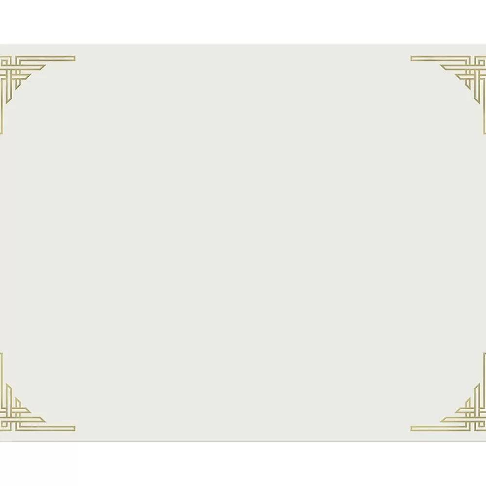 Great Papers Certificates, 8.5" x 11", Gold, 12/Count (963008) Clearance