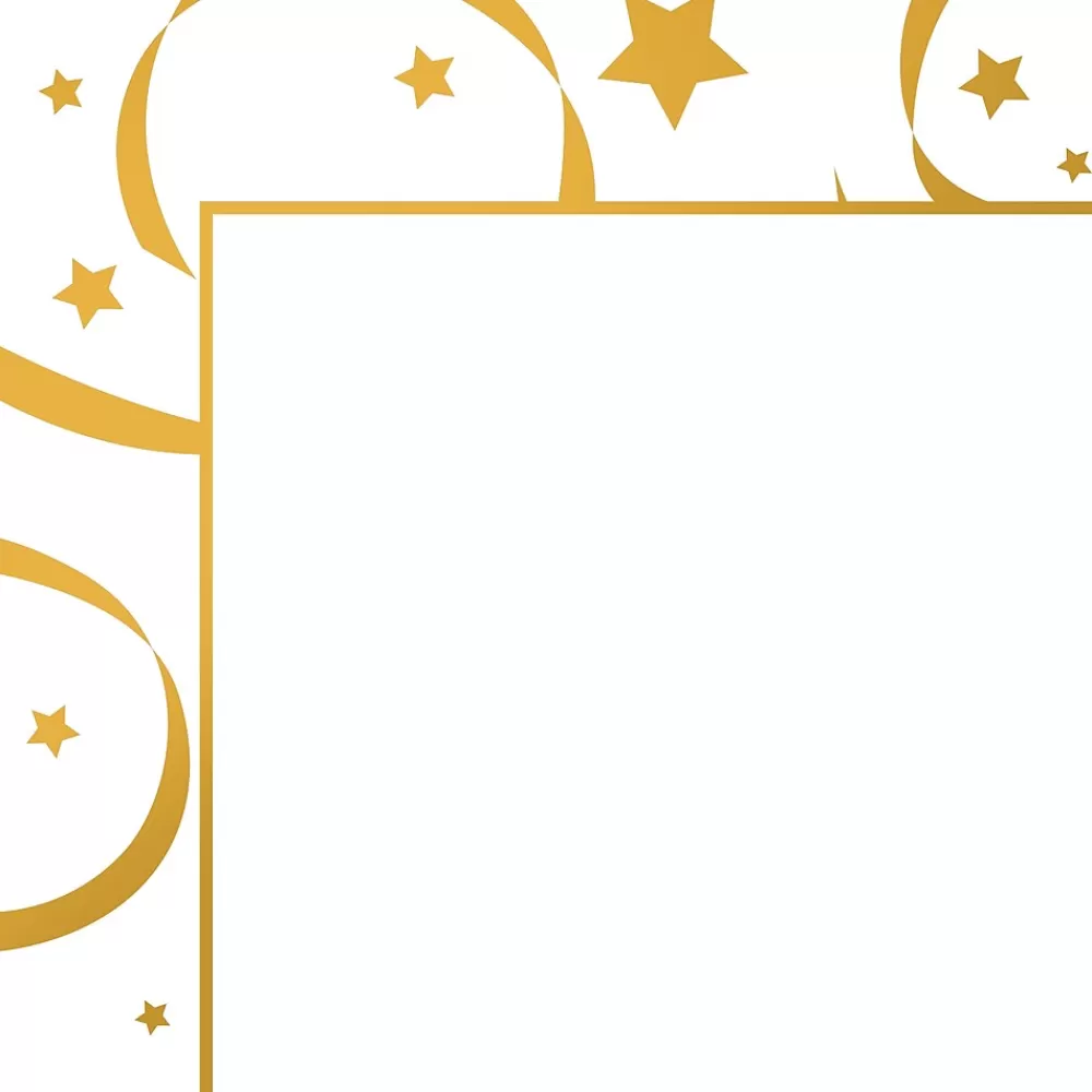 Great Papers Golden Star Certificates, 8.5" x 11", White/Gold, 15/Pack (2019011) Shop