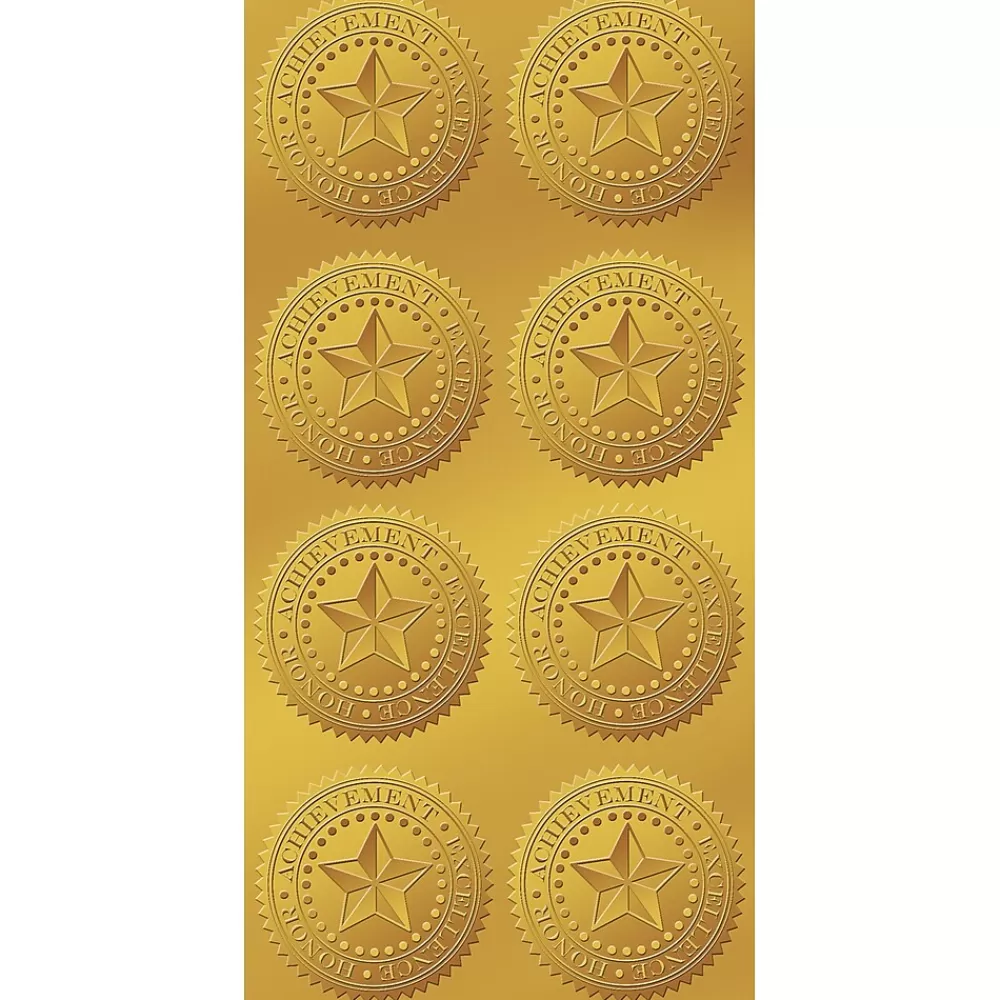 Great Papers Star Seals 1.75", Gold, 96/Pack (903419PK2) Shop