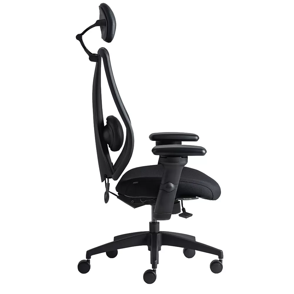 Gry Mattr + ergoCentric sCentric Hybrid Task Chair, Black (sCentricST) Store